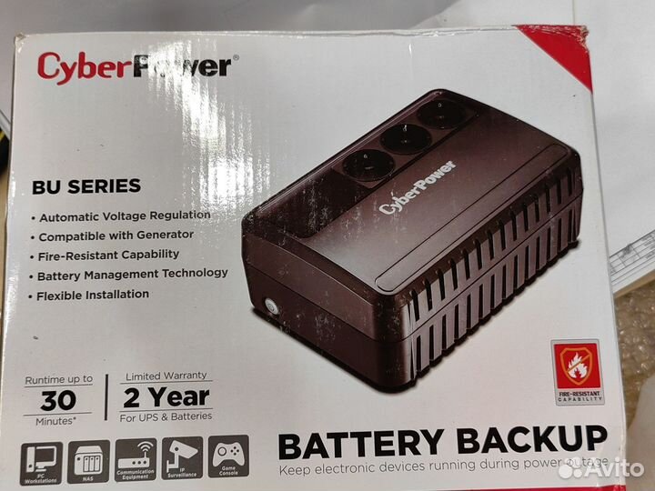 Ибп cyberpower BU600E