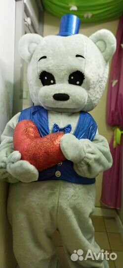 Ростовая кукла Мишка серый