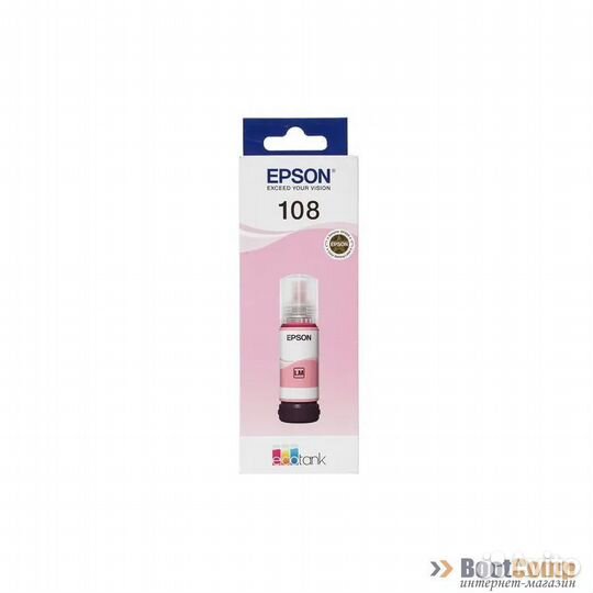 Картридж Epson 108 C13T09C64A Light Magenta для L8