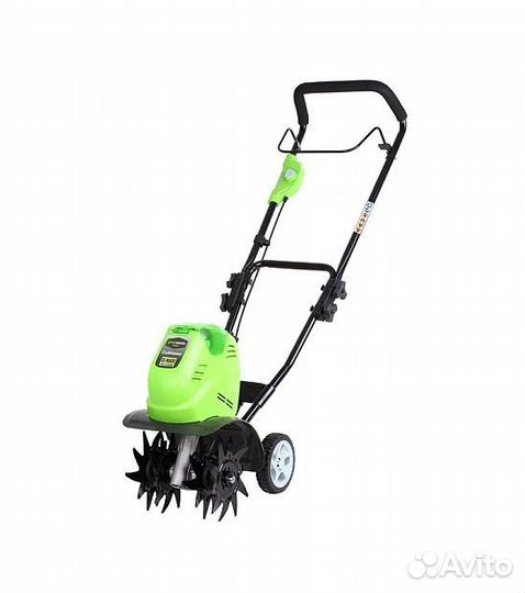 Культиватор аккумуляторный Greenworks G40TLK4, 40V