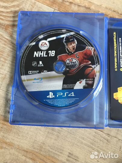 Игры для приставок ps4;NHL 18
