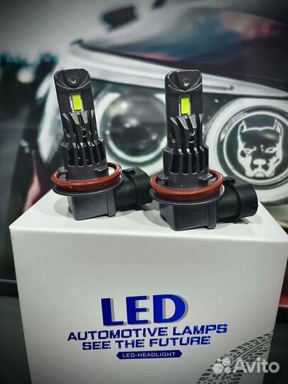 LED лампы для Птф 4300k H11 Mitsubishi ASX