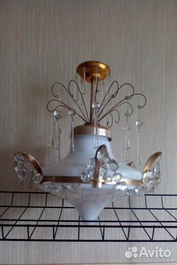 Запчасти, элементы люстр СССР