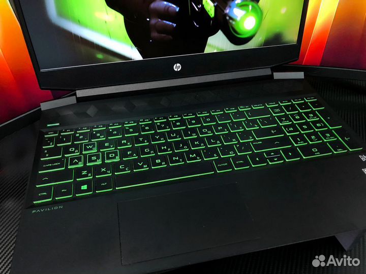Игровой ноутбук HP Geforce GTX / Full HD
