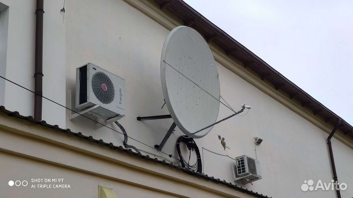 Антенны установка,ремонт (спутник эфирные цифровые