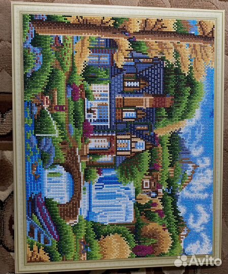 Алмазная мозаика на подрамнике готовые картины