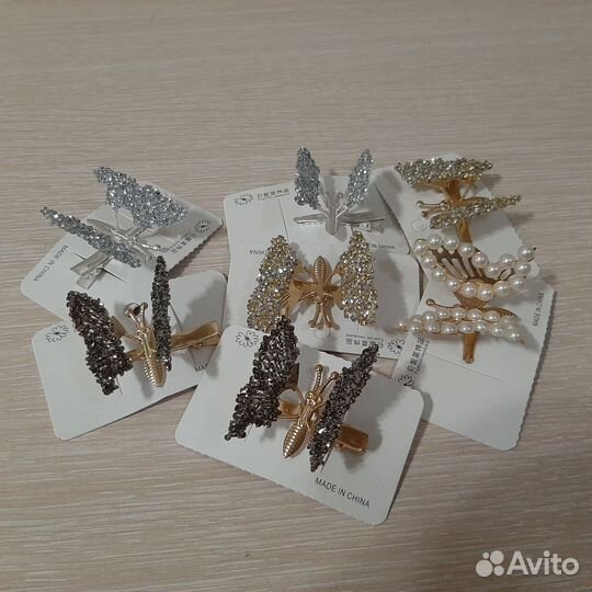 Заколка для волос бабочки