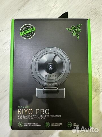 Вебкамера razer kiyo pro