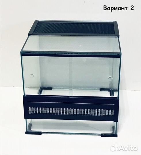 Новый террариум 30х30х30 (паучатник)