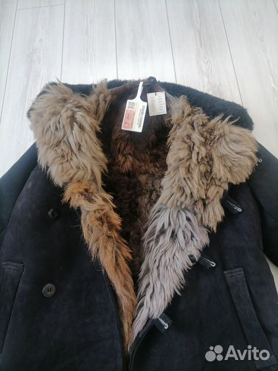 Полушубок овчинный нагольный