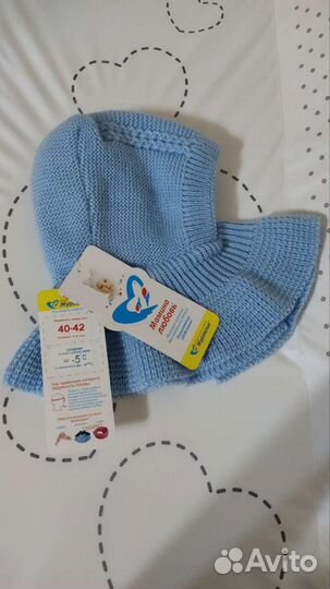 Шапка шлем журавлик