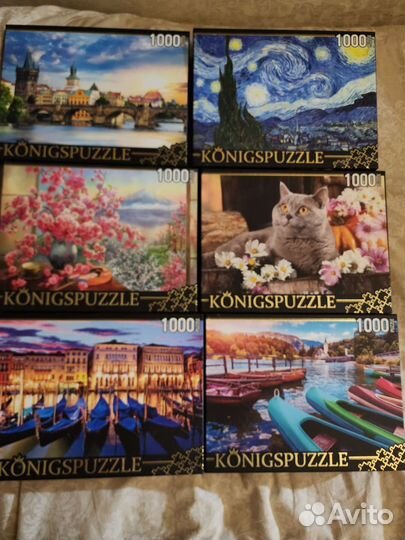 Konigspuzzle пазлы 1000 штук