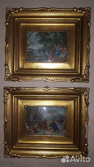 Антикварная живопись ivoire