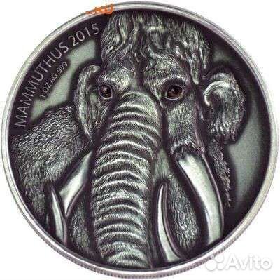 1000 франков серебро Буркина Фасо, тираж 500 шт