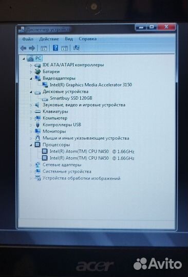 Нетбук Acer Aspire One D255