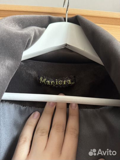 Пальто женское демисезонное 44 шерсть 40%