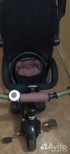 Детский велосипед с ручкой бу