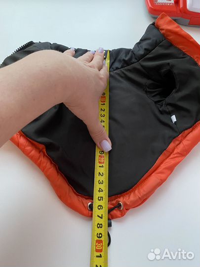 Куртка для собаки размер s