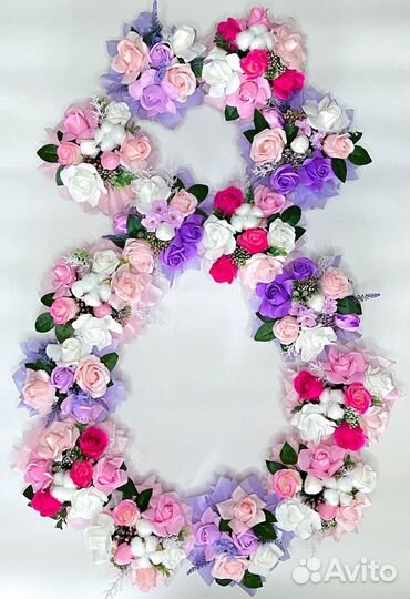 Букет из мыла