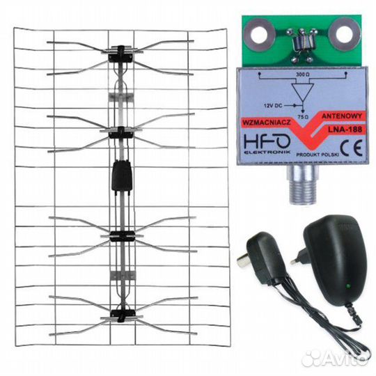 Антенна универсальная для приёма цифрового тв