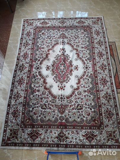 Ковер шерстяной СССР 2 на 3 Кайраккумский