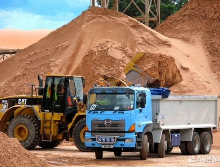 Песок напрямую из карьера 9-3