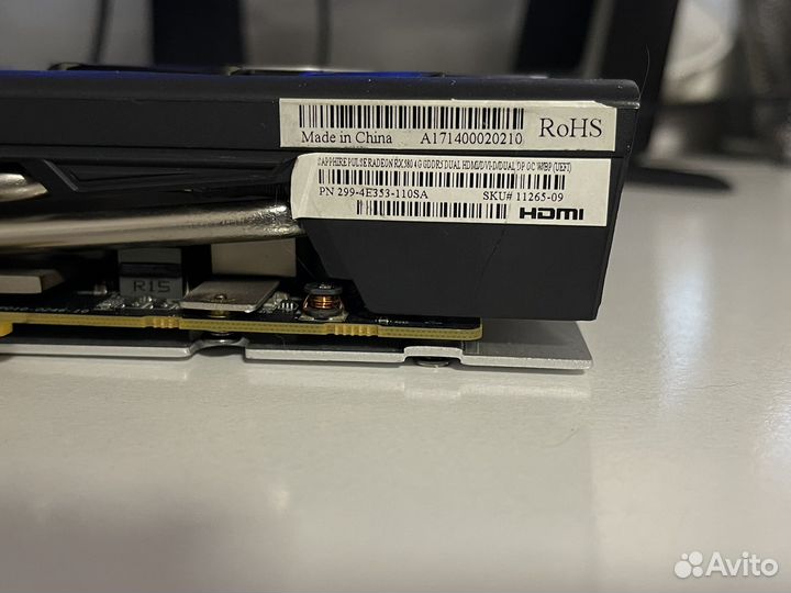 RX 580 Sapphire Pulse 4GB Видеокарта