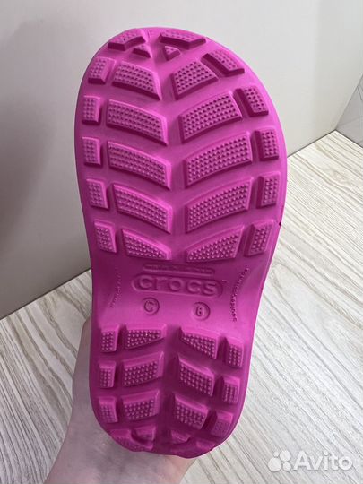 Сапоги crocs c8