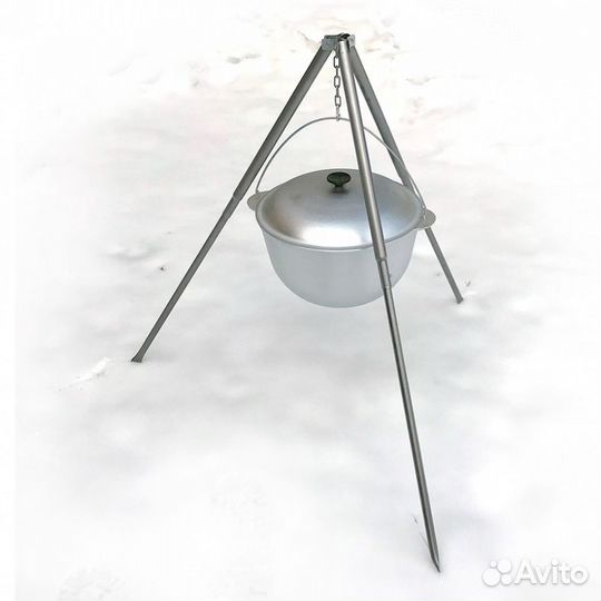 Тренога костровая телескопическая В чехле 100 см