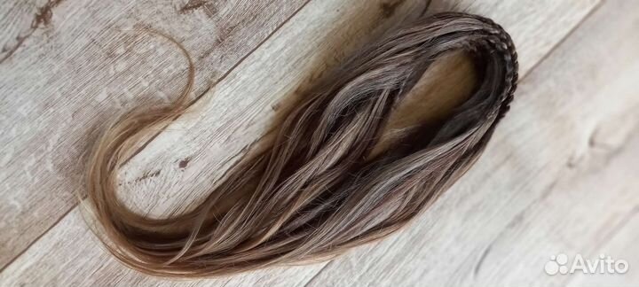 Афрокосы со свободным концом