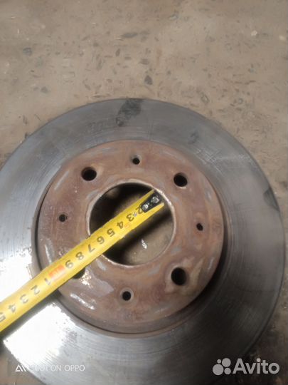 Тормозные диски на KIA cerato 2007 передние