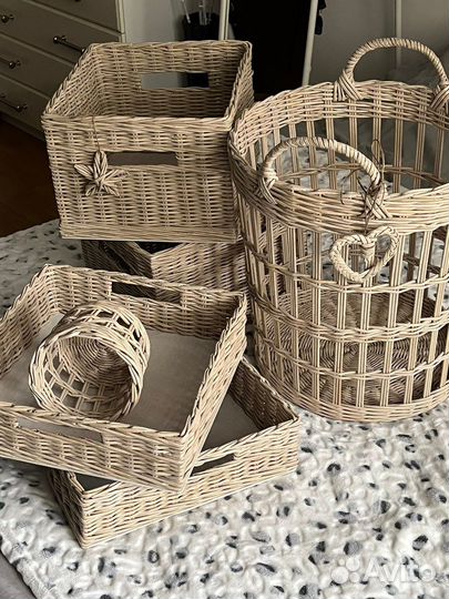 Плетение корзин. Ручная работа