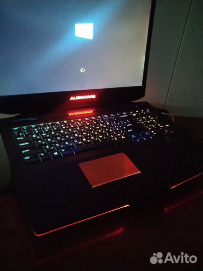 Dell alienware A17 мощный игровой ноутбук