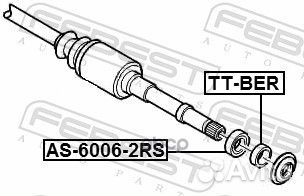 Кольцо подшипника приводного вала TT-BER Febest