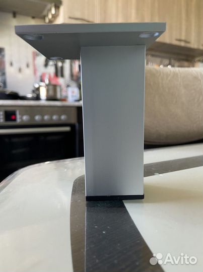 Ножки мебельные новые алюминий