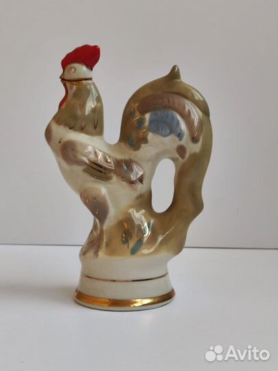 Фарфоровые статуэтки СССР графин петух