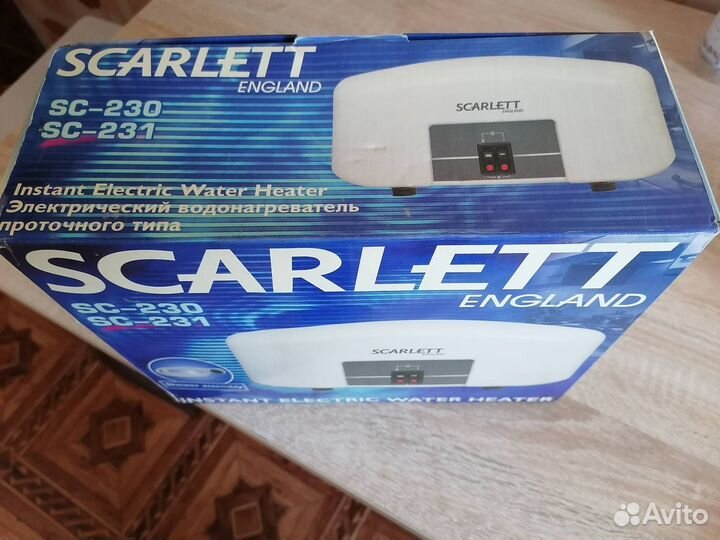 Водонагреватель проточный Scarlett SC-231