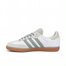 Adidas Samba OG 'Cloud White Silver Green