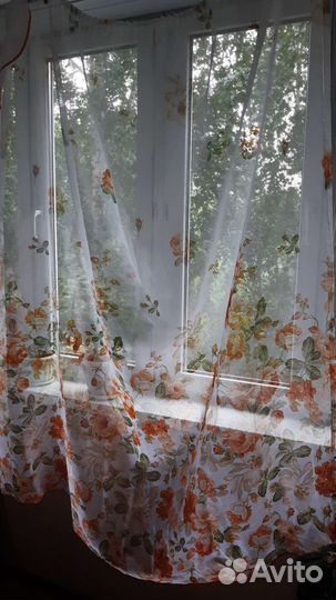 Тюль с ламбрикеном