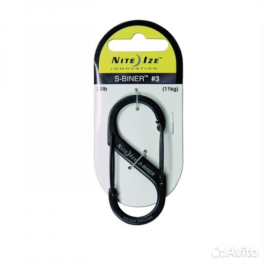 Nite Ize Carabiner S-Biner Size 3 Stainless Steel