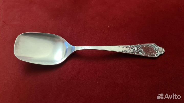 Ложка для салата серебро 875пр СССР