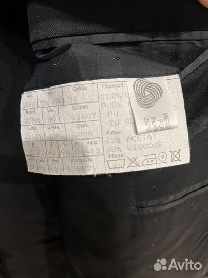 Костюм смокинг мужской 60-62 размер