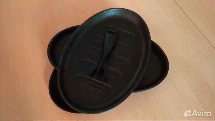 Порционные чугунные сковородки