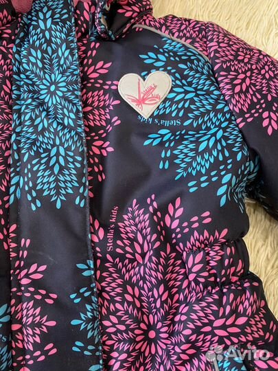 Зимний костюм для девочки 98