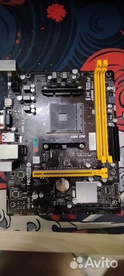 Материнская плата biostar a320mh