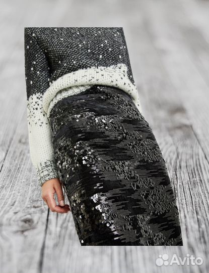 Юбка бархат Franco Vello- 44-46-48