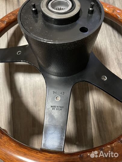 Деревянный руль на ваз