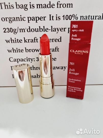 Clarins помада оттенок 761
