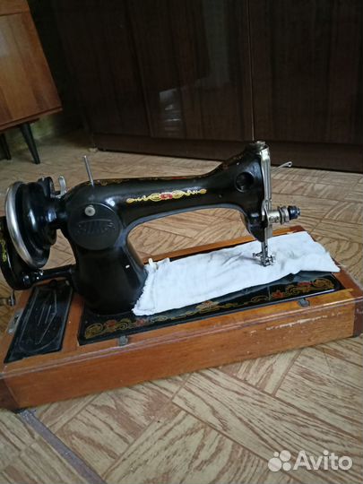Швейная машина подольск ручная