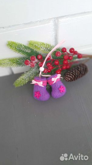 Сувенирные валенки (шептуны)